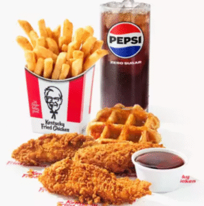 3 pc. Tenders & Waffles Combo